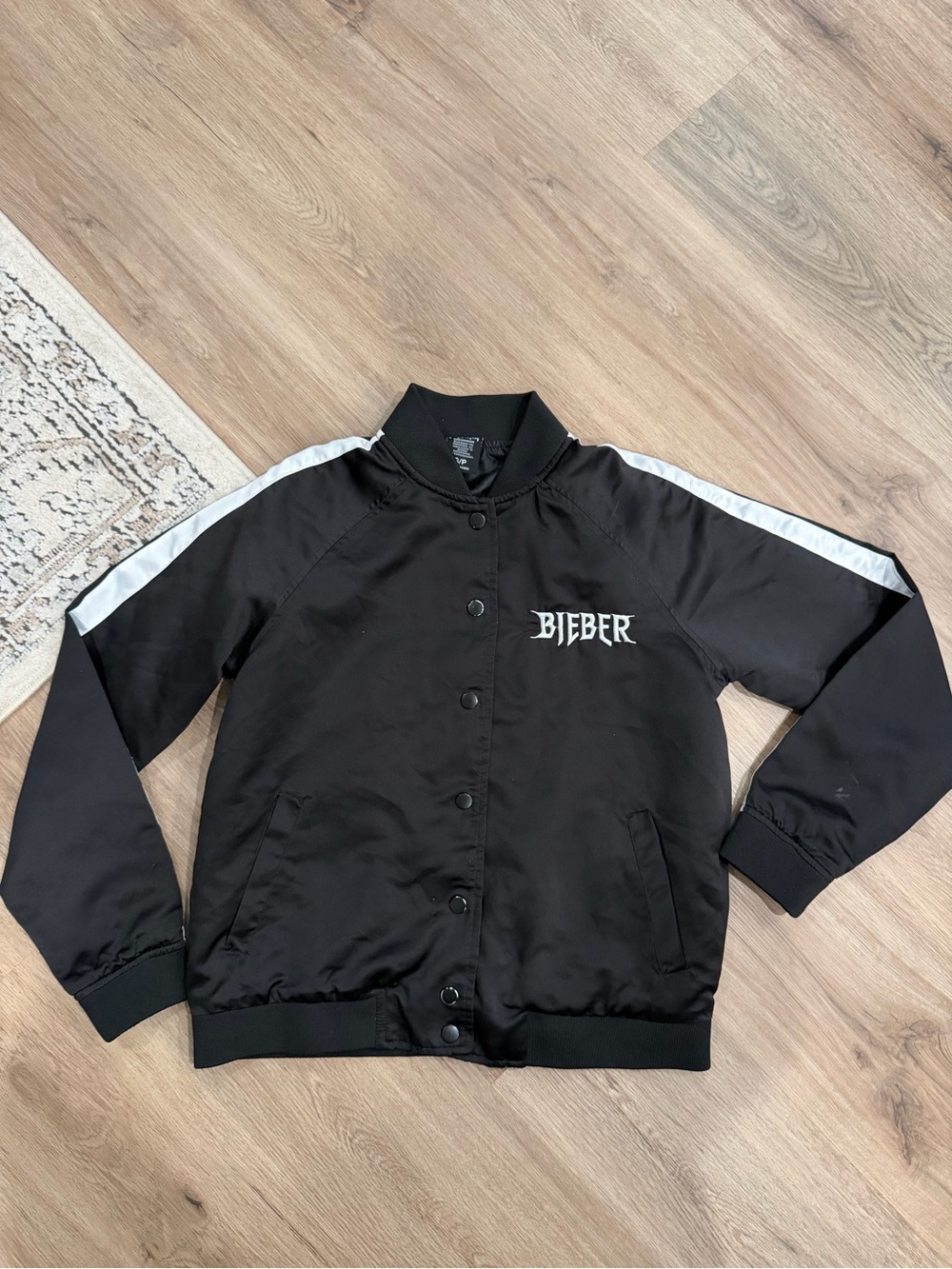 Justin Bieber bomber jacket